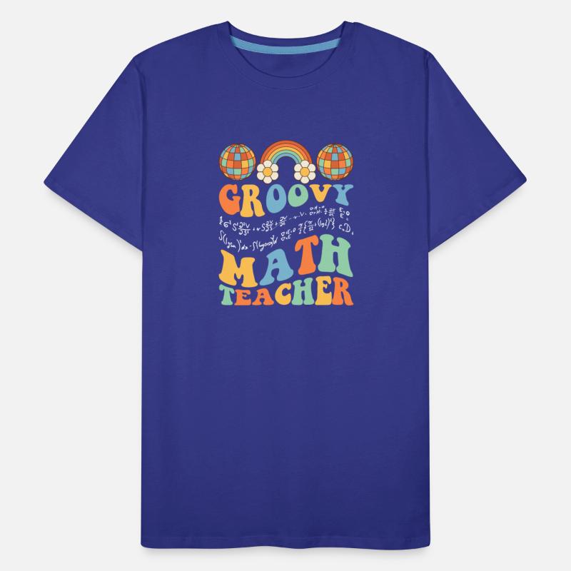 Groovy Math Teacher Retro Mathematics For A