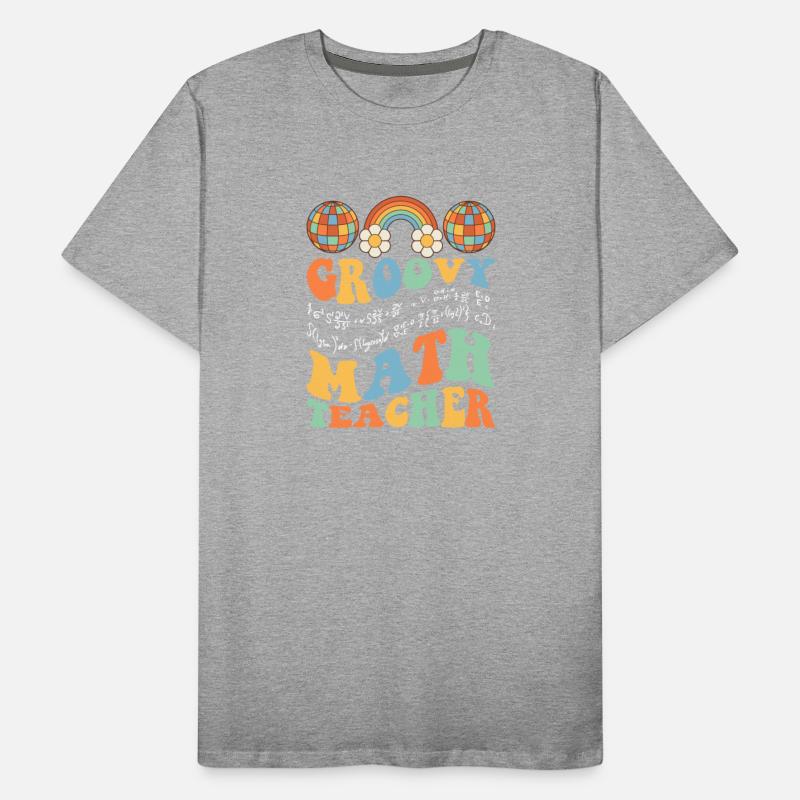 Groovy Math Teacher Retro Mathematics For A