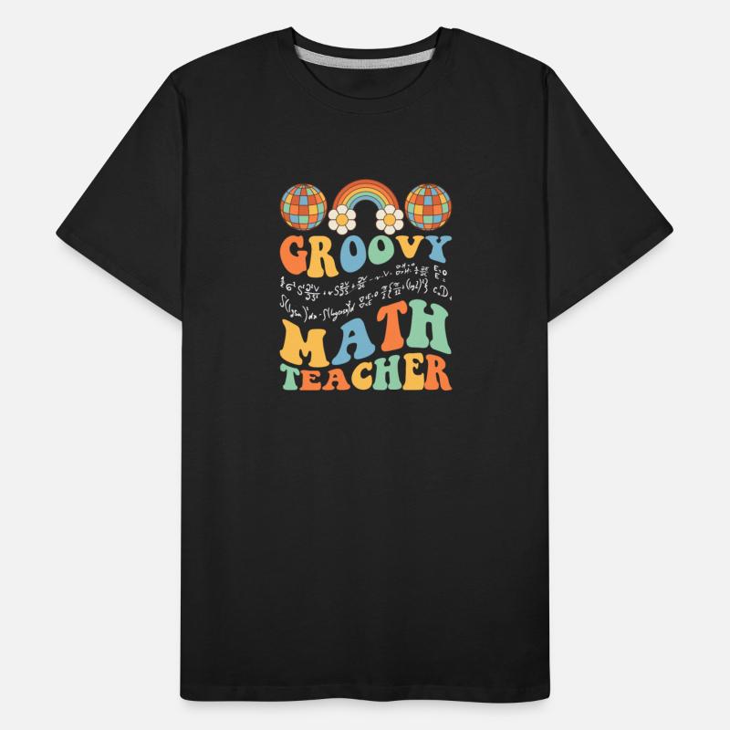 Groovy Math Teacher Retro Mathematics For A