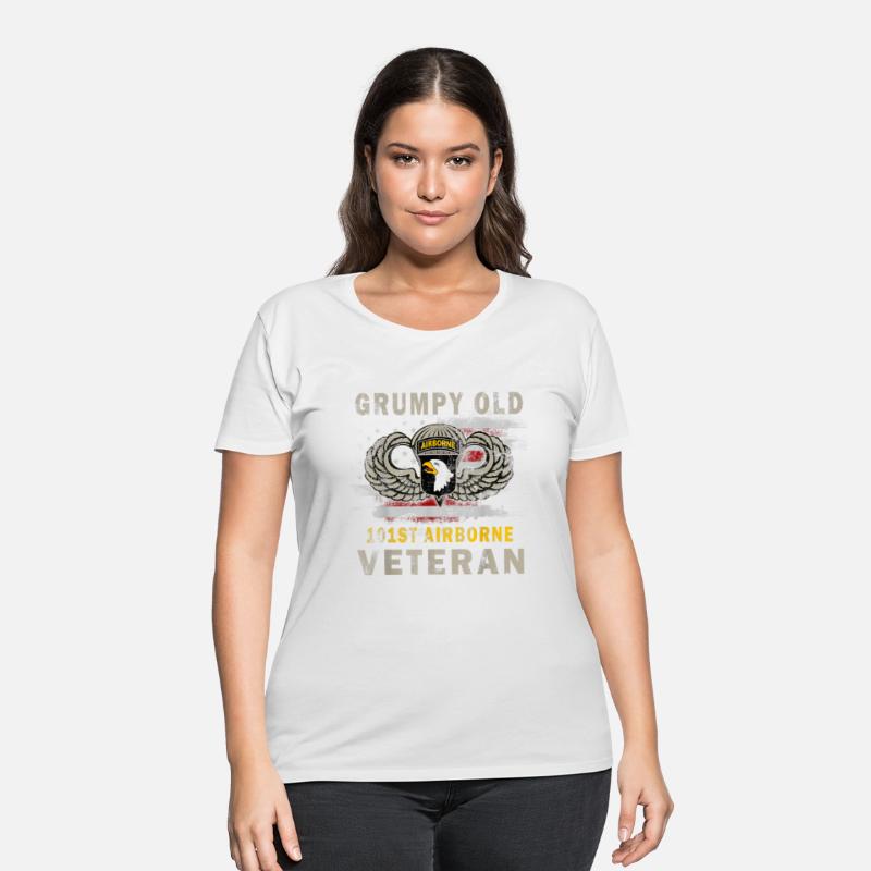 Grumpy Old Shirt | 101st Airborne Veteran T-Shirt