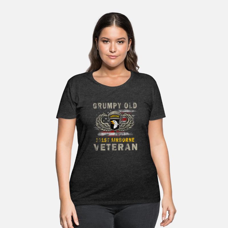 Grumpy Old Shirt | 101st Airborne Veteran T-Shirt