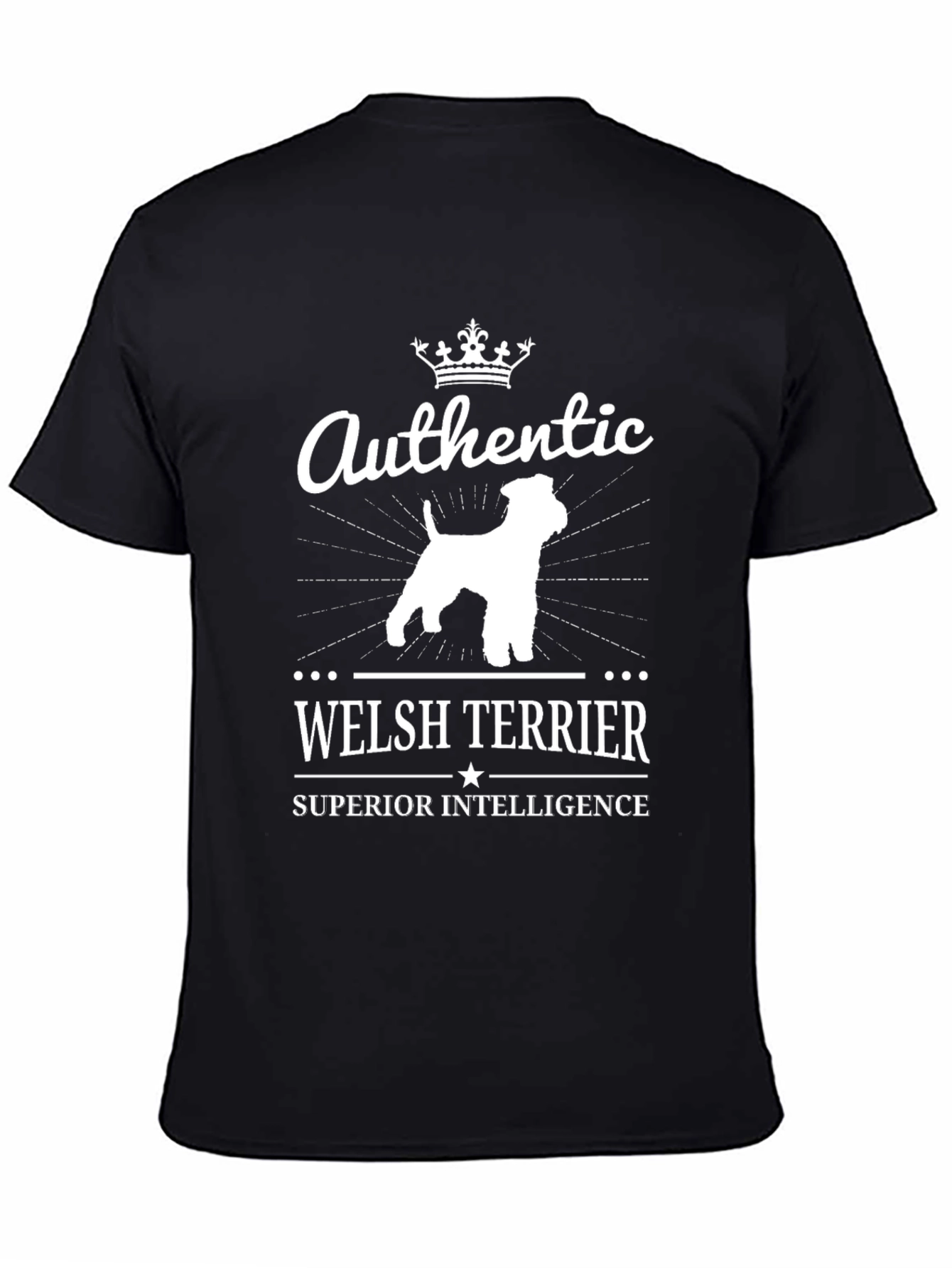 Welsh Terrier Dog Lover Authentic T-Shirt