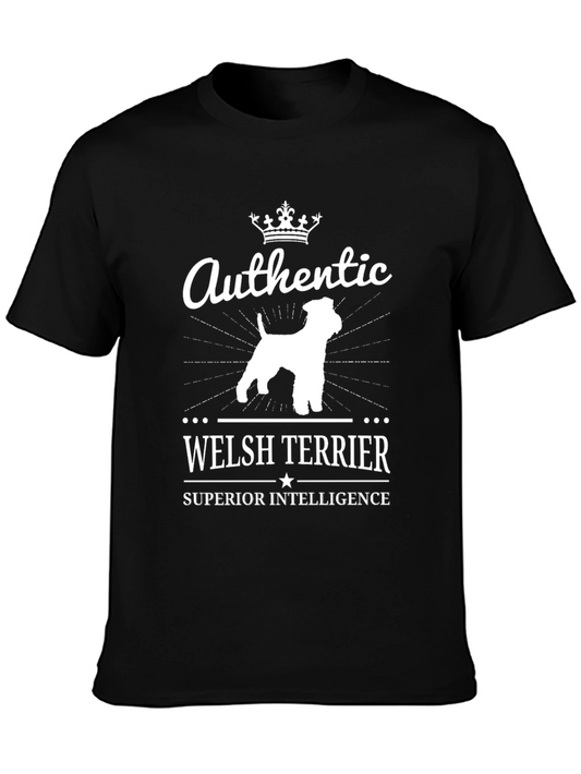 Welsh Terrier Dog Lover Authentic T-Shirt