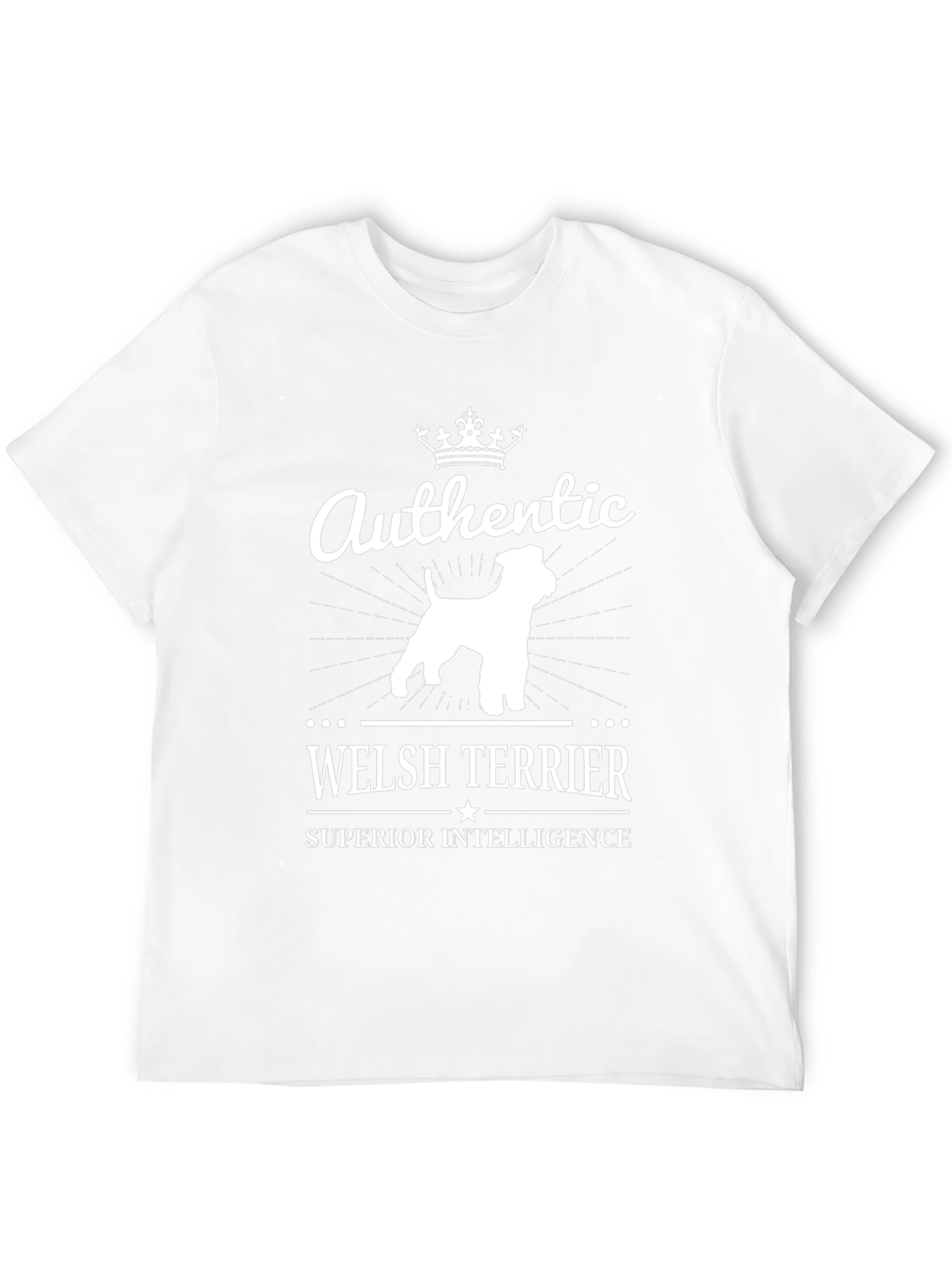 Welsh Terrier Dog Lover Authentic T-Shirt