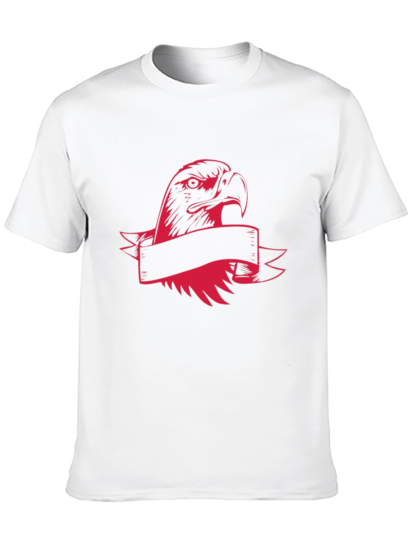 Bold Eagle Graphic Tee - Mens Black T-Shirt