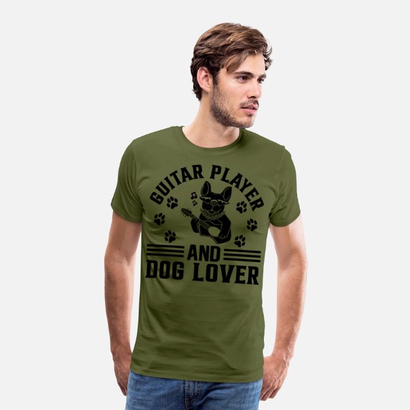 Guitar Player And Dog Lover - Guitar Player Guitar