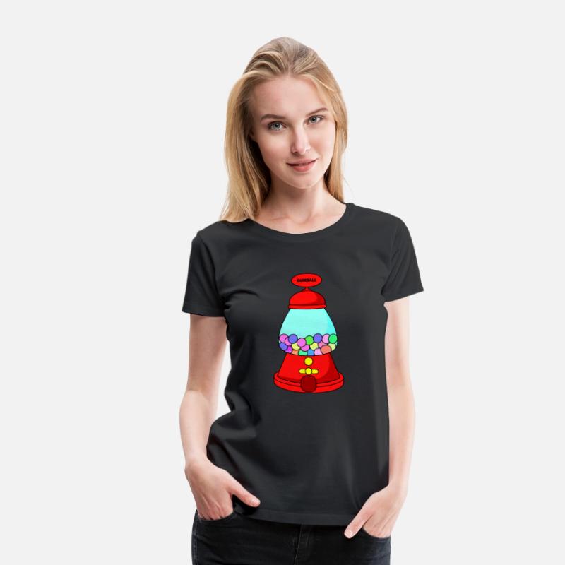 Gumball Machine Candy Illustration