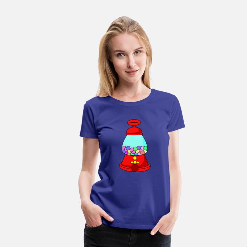Gumball Machine Candy Illustration