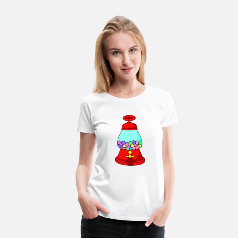 Gumball Machine Candy Illustration