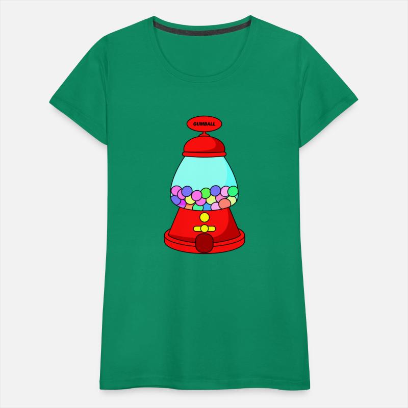 Gumball Machine Candy Illustration