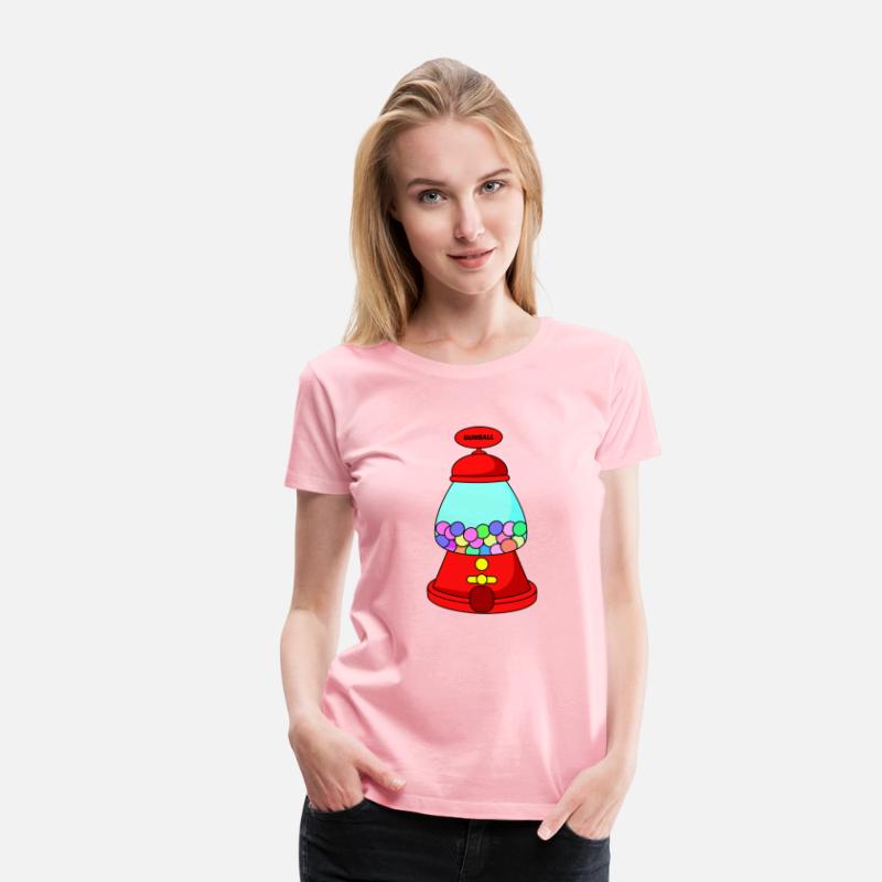 Gumball Machine Candy Illustration