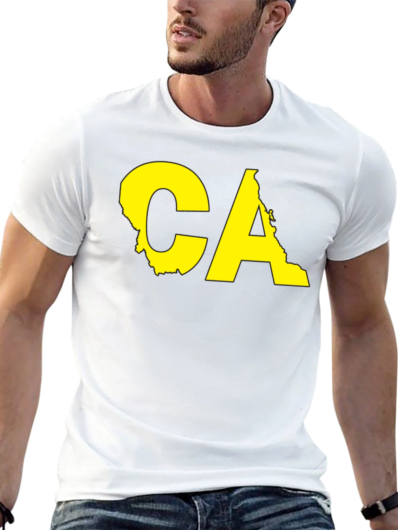 California State CA Graphic Mens T-Shirt