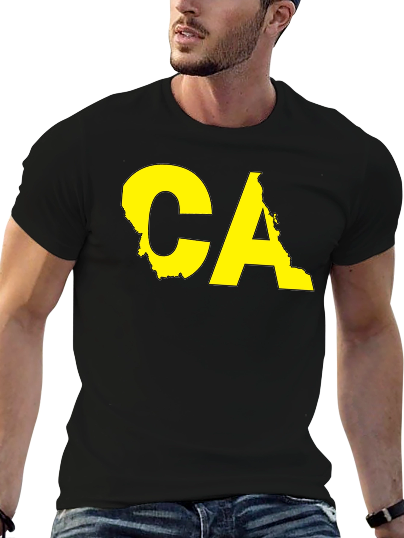 California State CA Graphic Mens T-Shirt