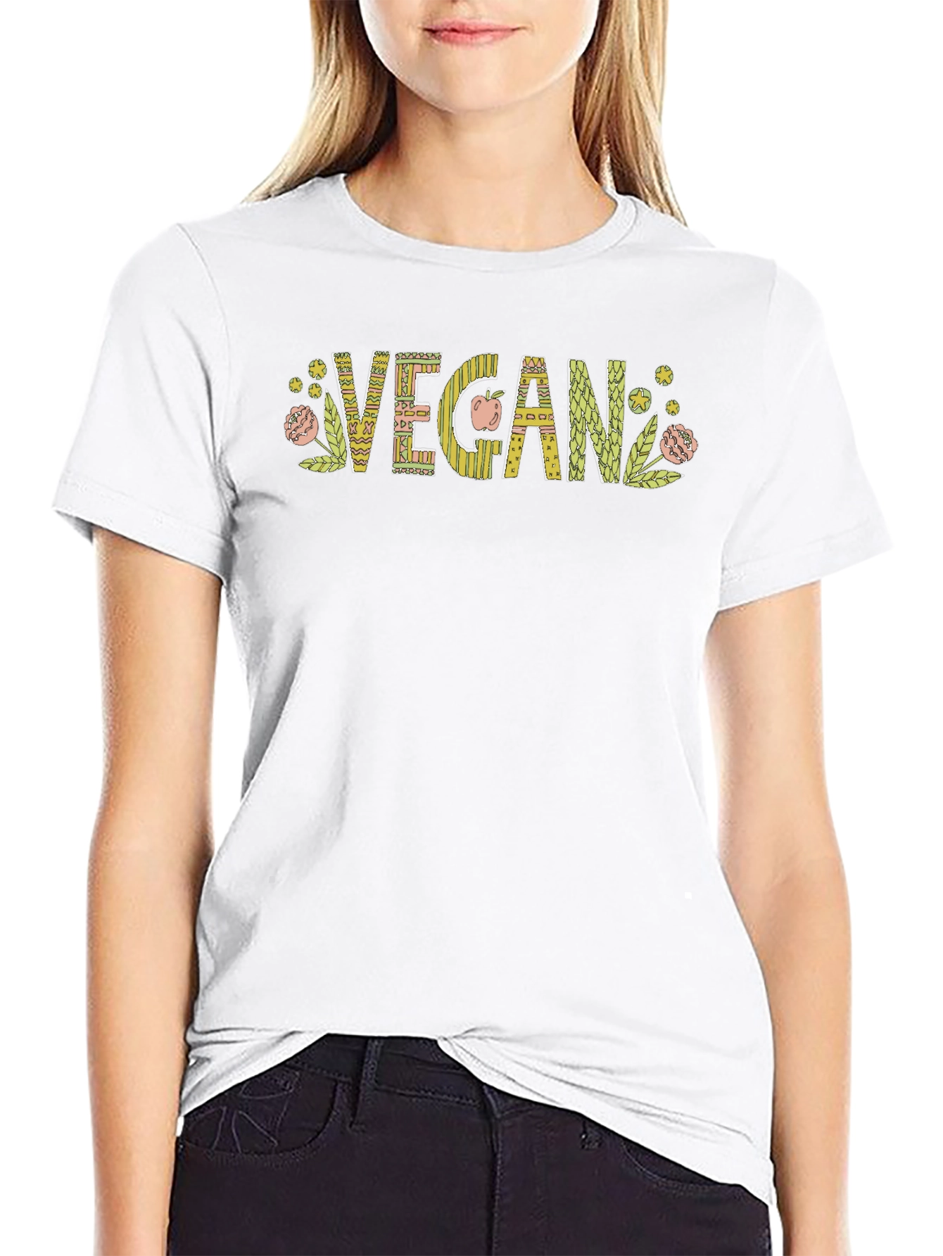 Vegan Graphic Tee - Stylish & Comfortable