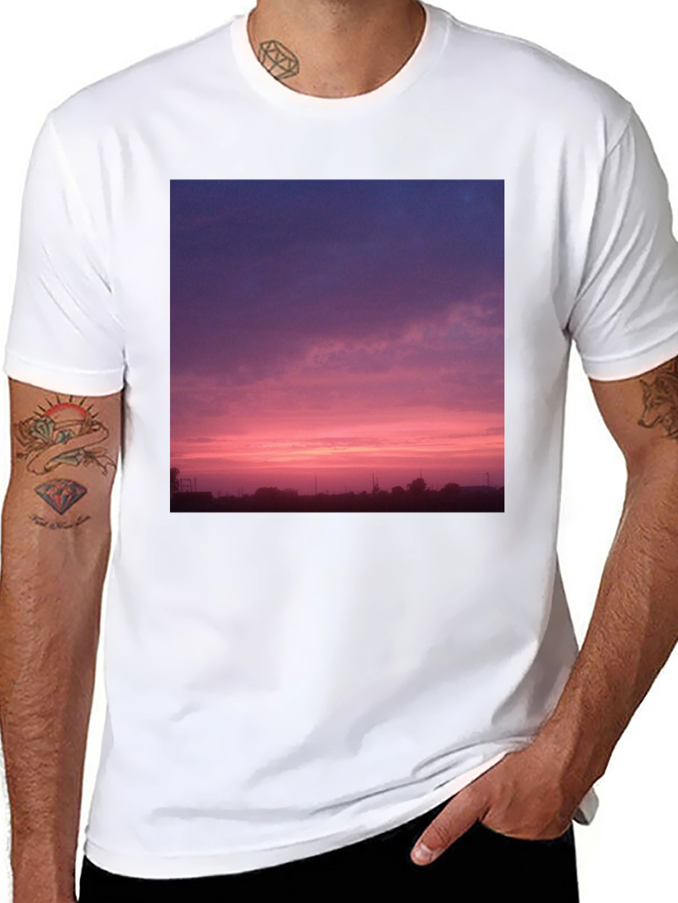 Sunset Sky T-Shirt - Stylish & Comfortable