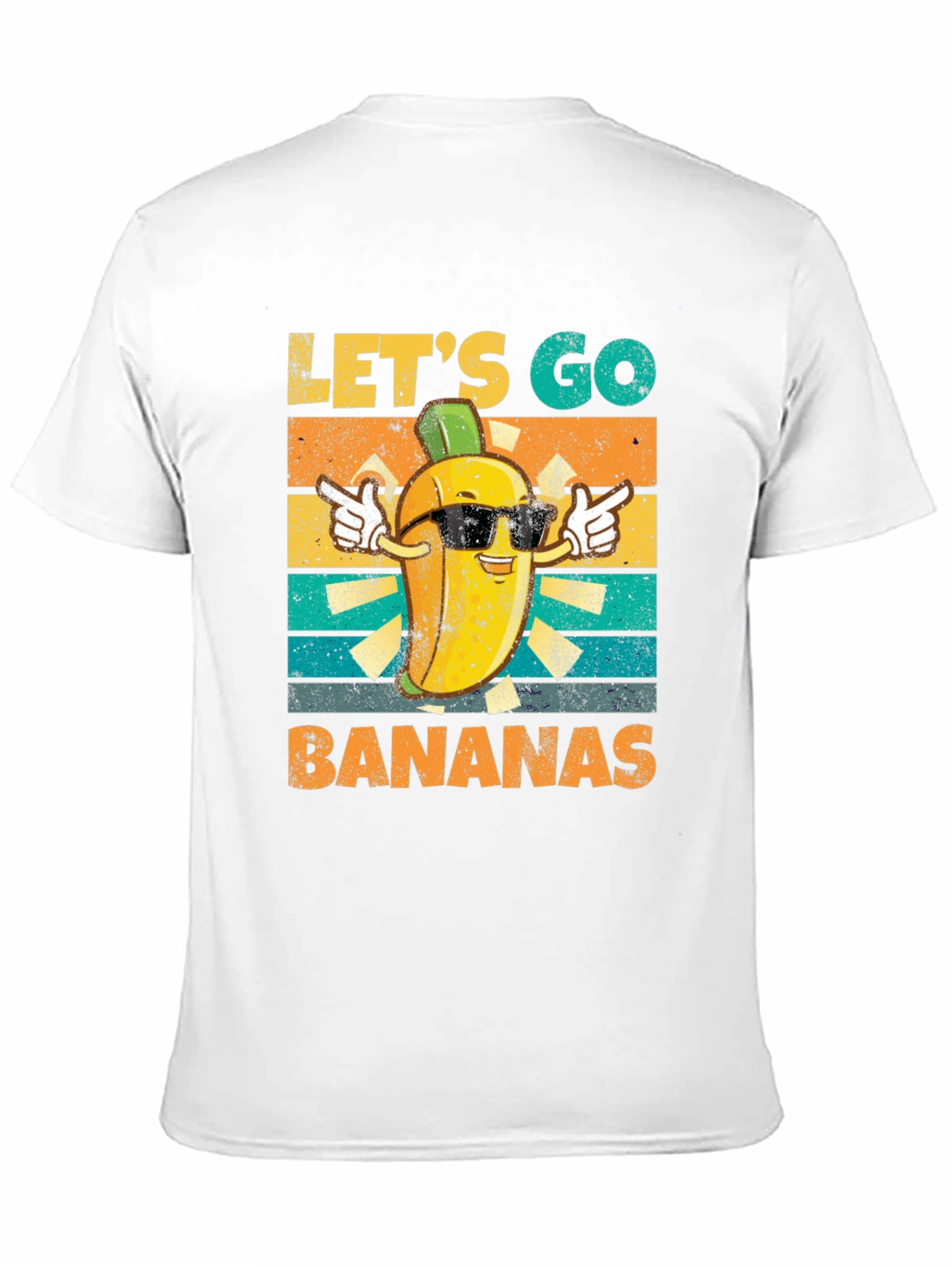 Lets Go Bananas T-Shirt Funny Fruit Design