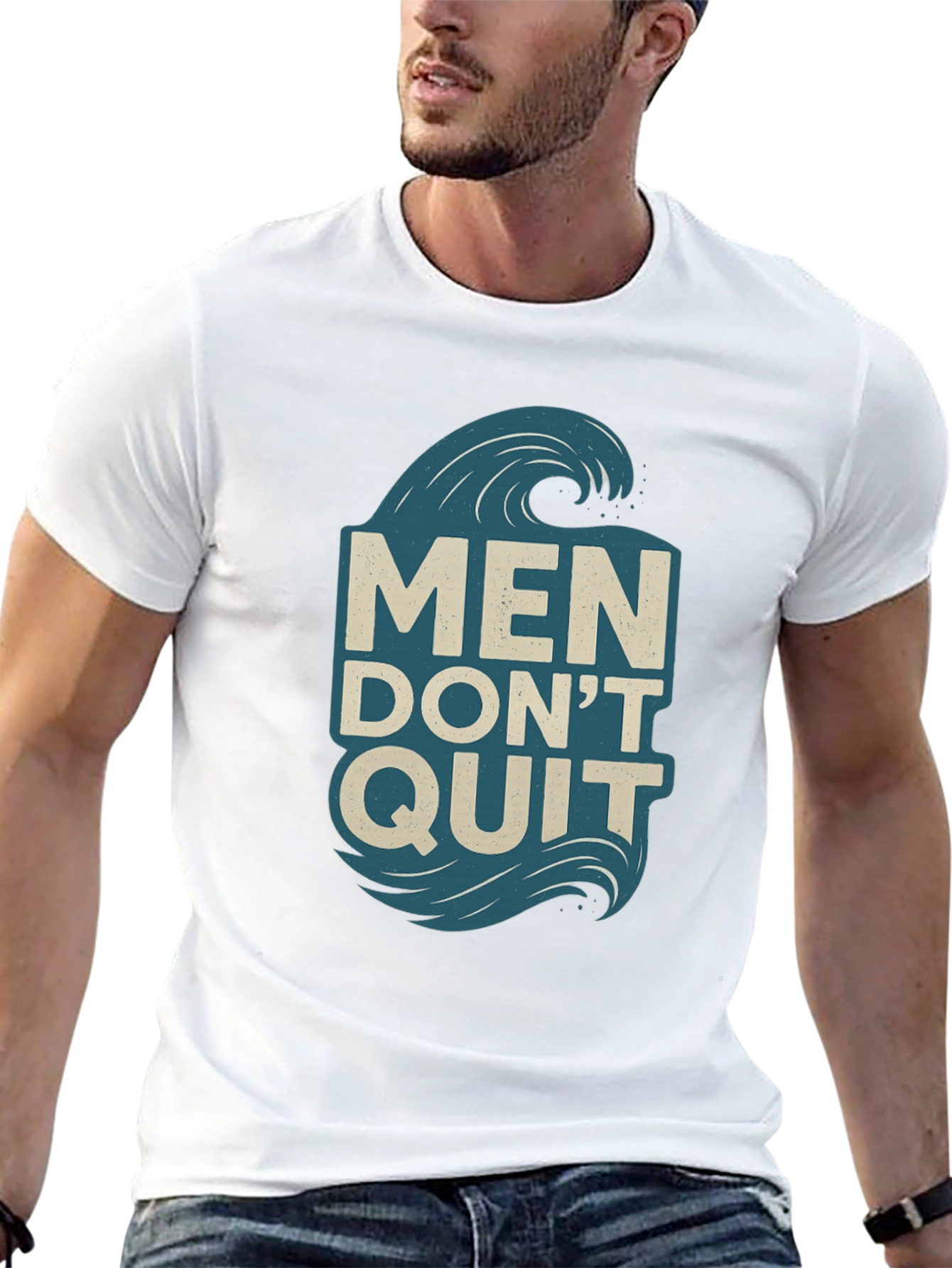 Men Dont Quit Graphic Tee