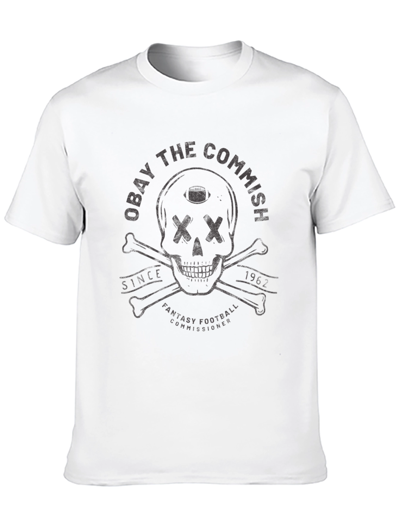 Obay The Commish Fantasy Football T-Shirt