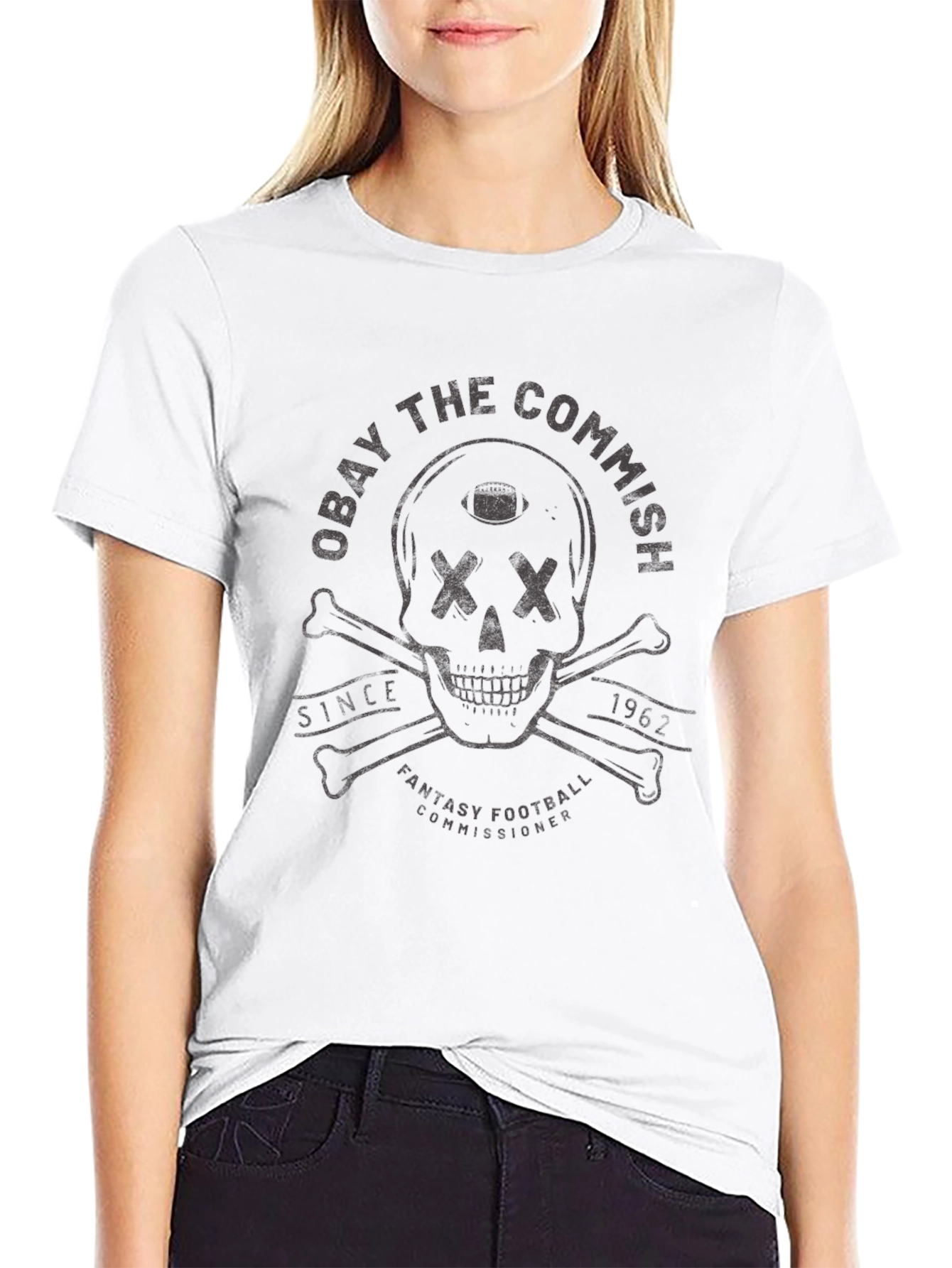 Obay The Commish Fantasy Football T-Shirt