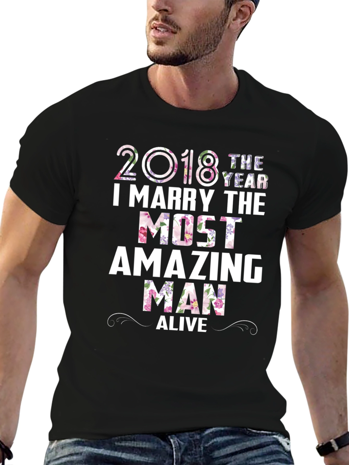 2018 I Marry The Most Amazing Man T-Shirt