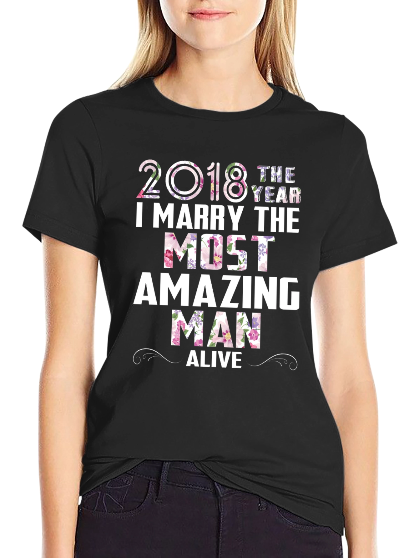 2018 I Marry The Most Amazing Man T-Shirt