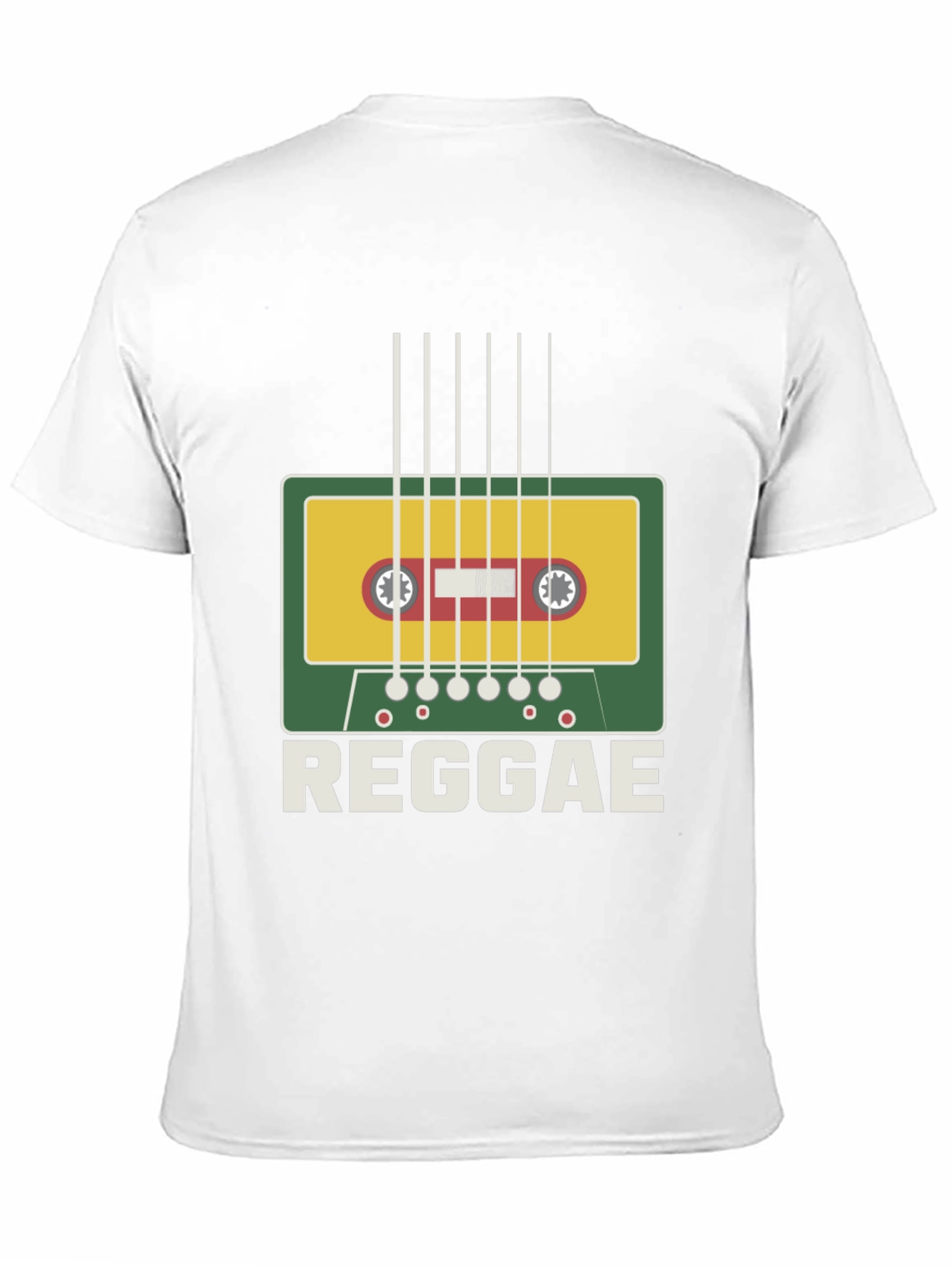 Reggae Music Cassette Tape Graphic T-Shirt