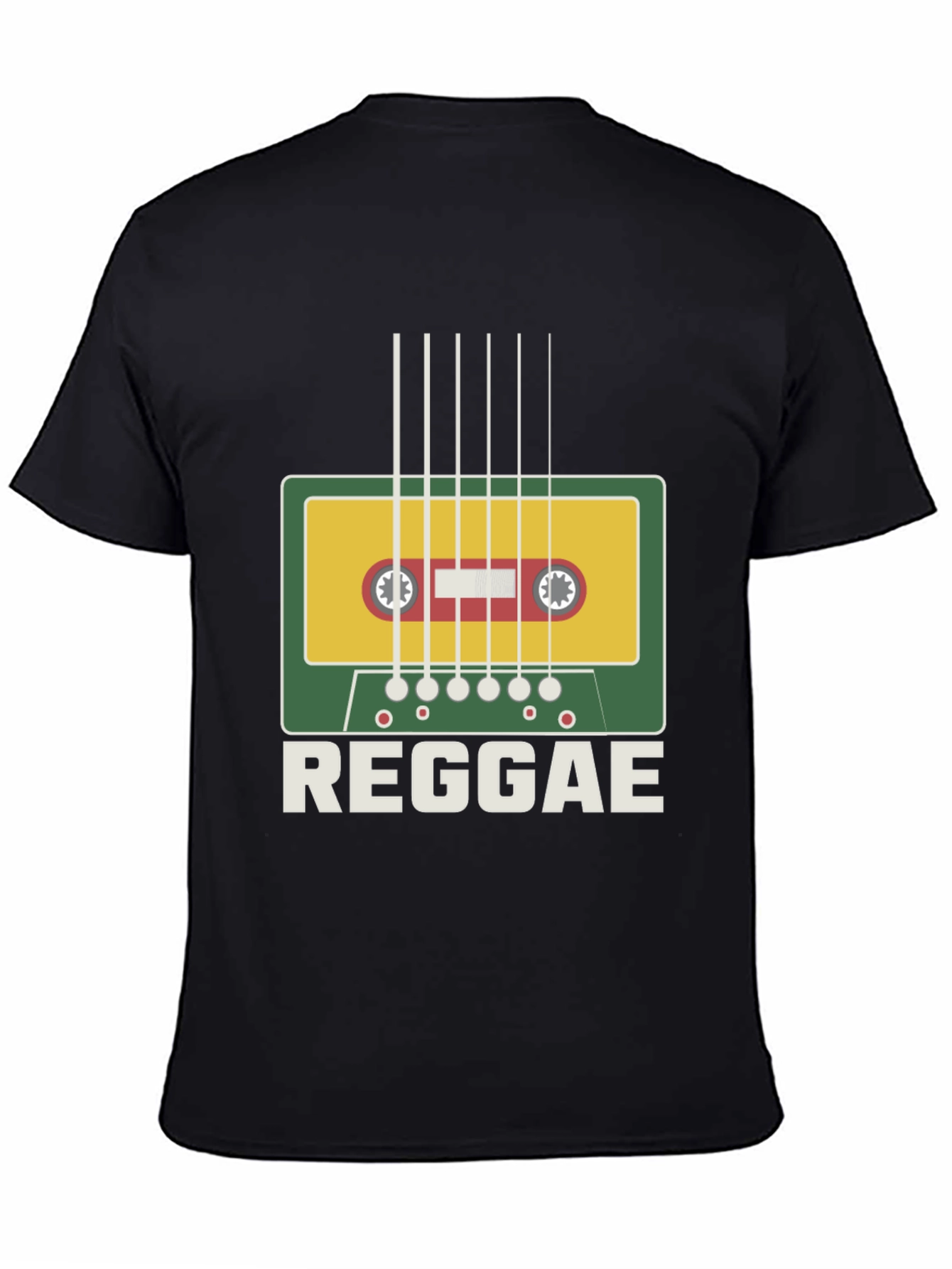 Reggae Music Cassette Tape Graphic T-Shirt