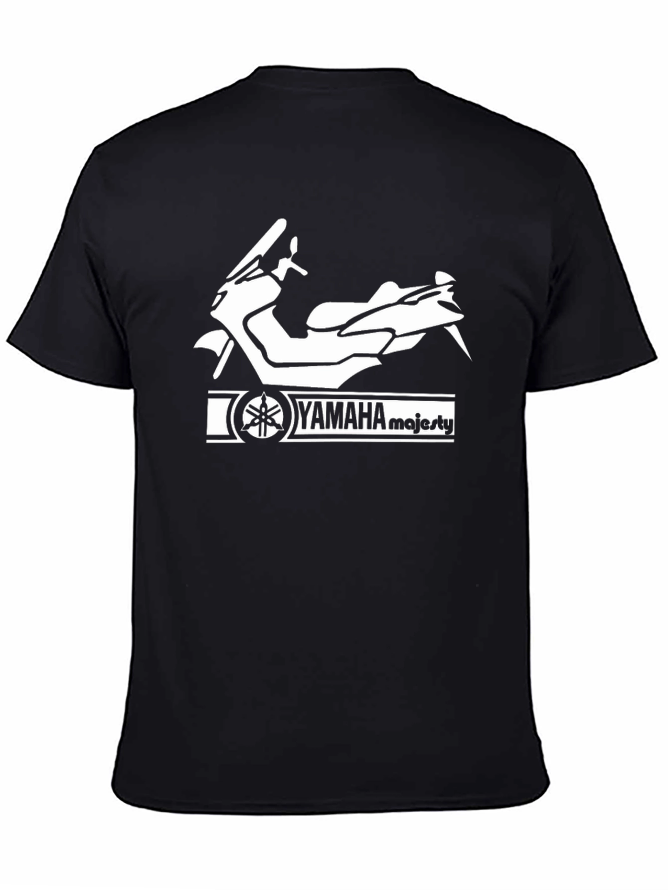 Yamaha Majesty Scooter T-Shirt - Black