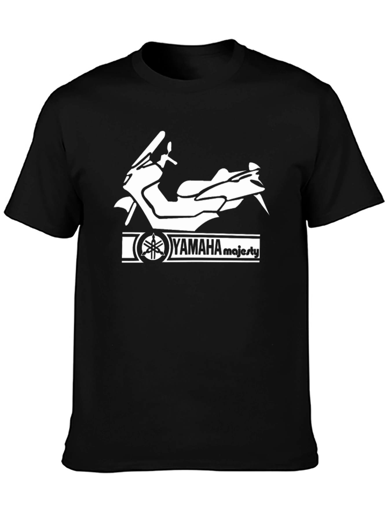 Yamaha Majesty Scooter T-Shirt - Black