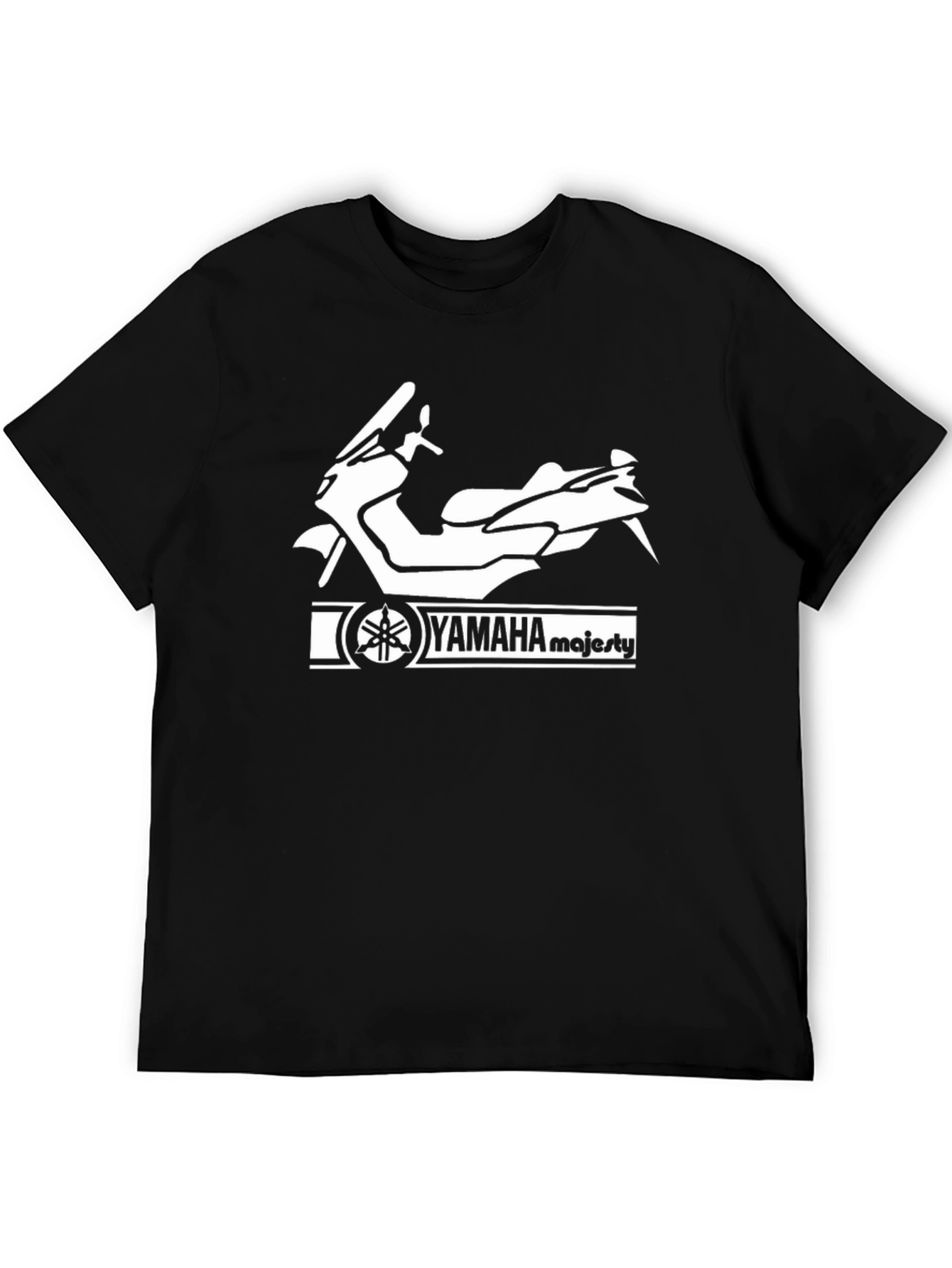 Yamaha Majesty Scooter T-Shirt - Black