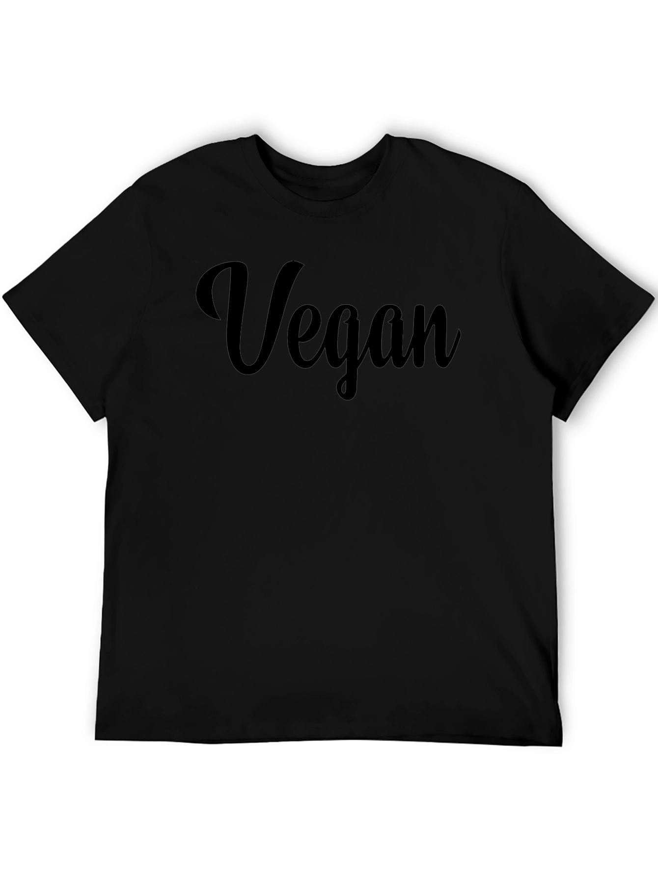 Vegan Statement Crew Neck T-Shirt