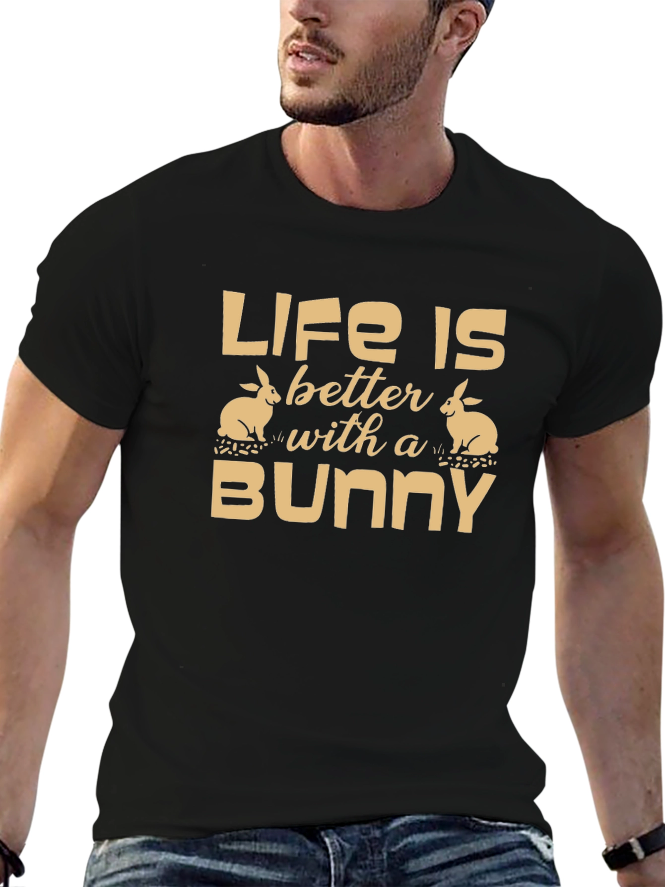 Life is Better with a Bunny T-Shirt