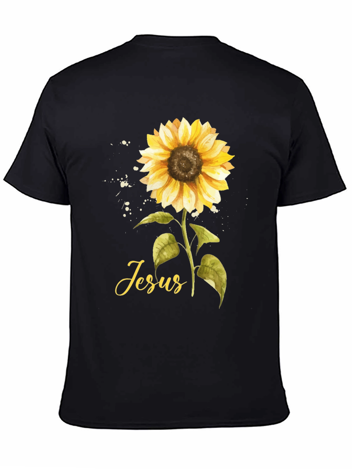 Sunflower Jesus T-Shirt - Faith Inspired Design