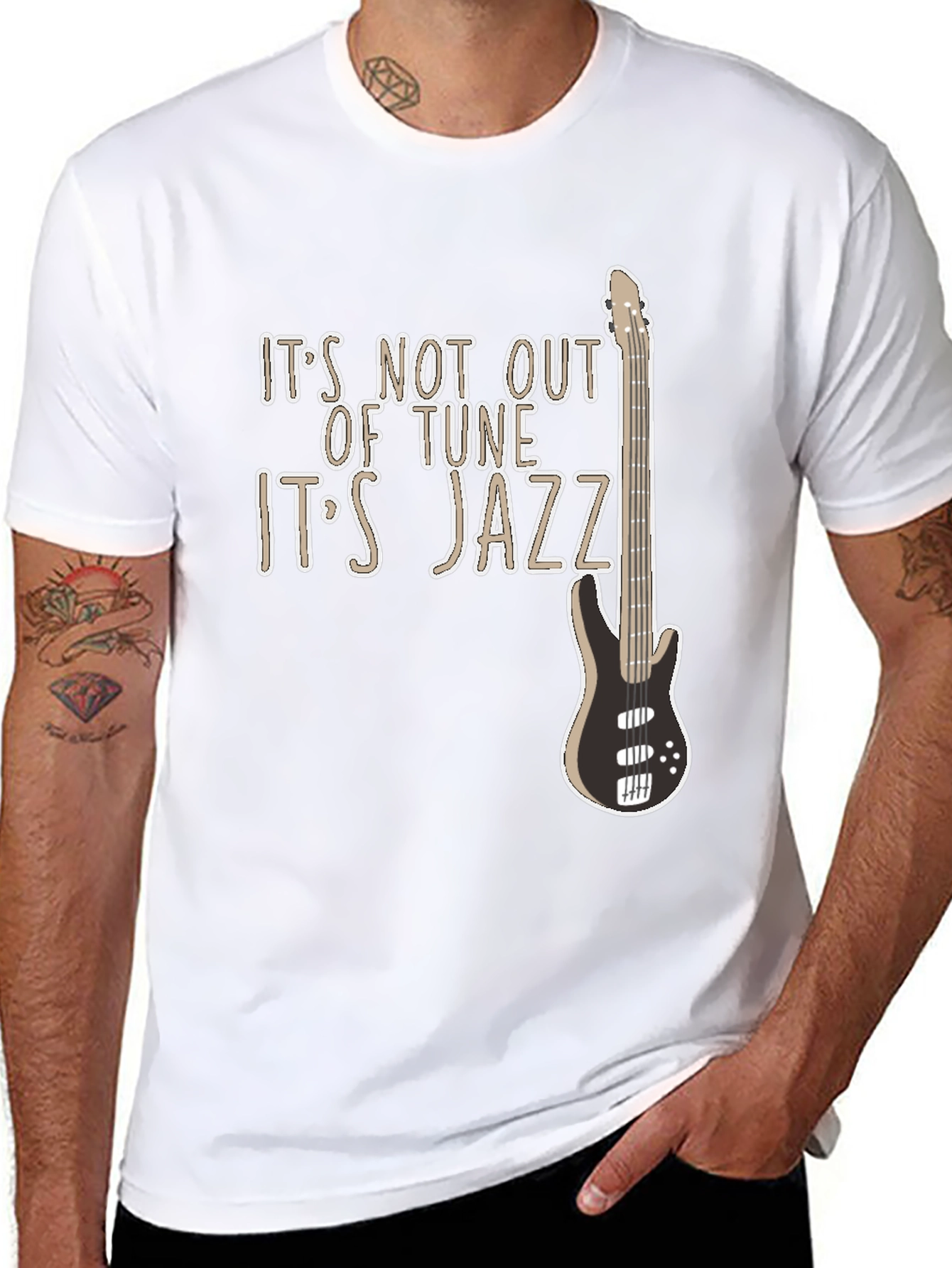 Its Not Out of Tune Its Jazz T-Shirt