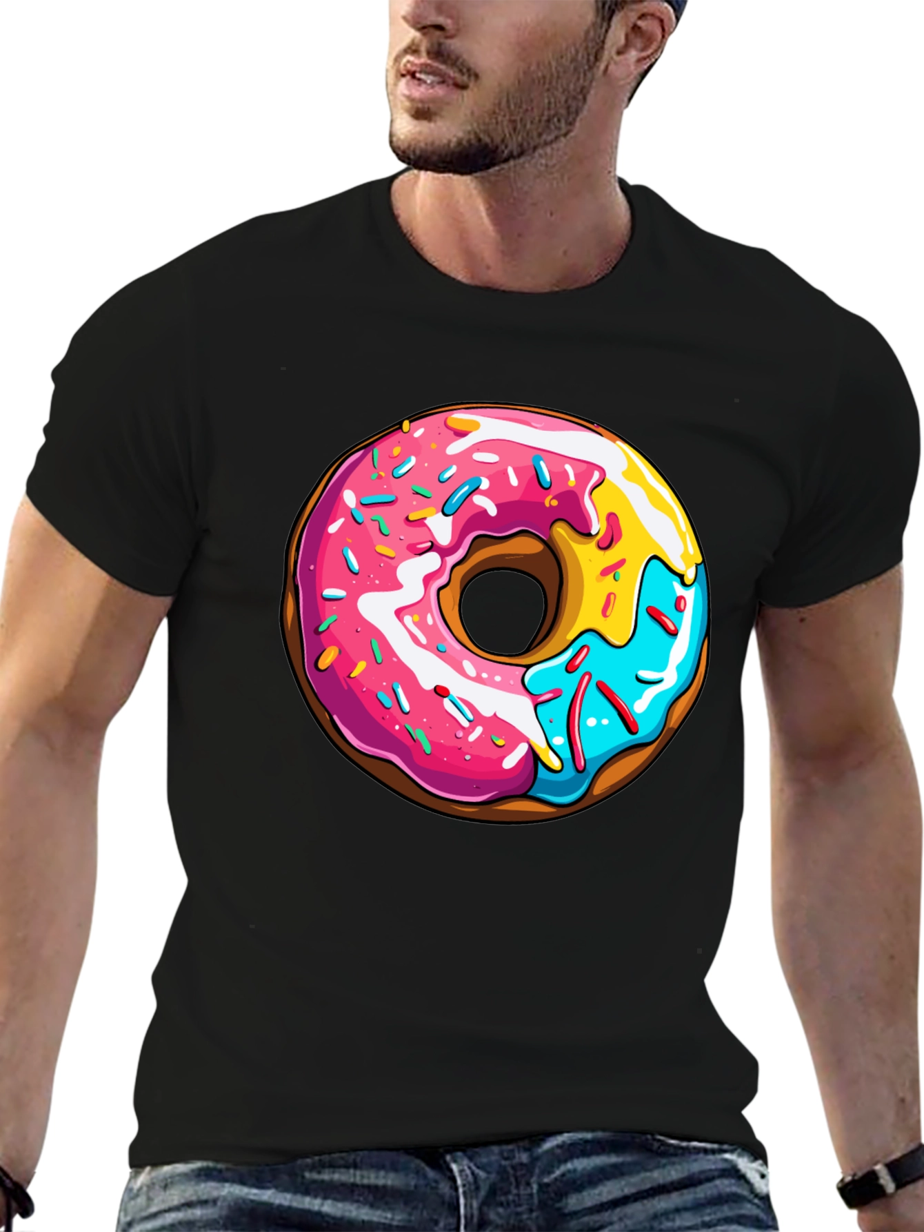 Donut Graphic Tee - Sweet Treat T-Shirt