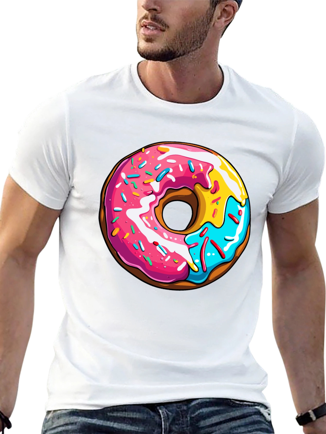 Donut Graphic Tee - Sweet Treat T-Shirt