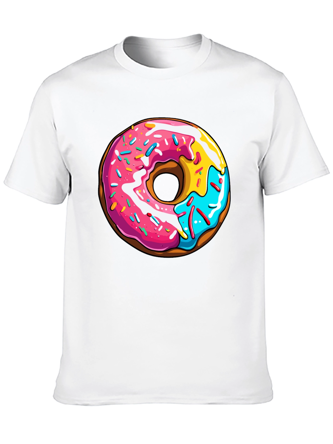 Donut Graphic Tee - Sweet Treat T-Shirt