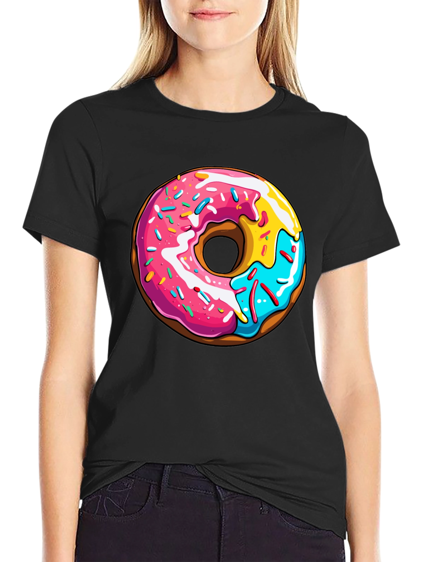 Donut Graphic Tee - Sweet Treat T-Shirt