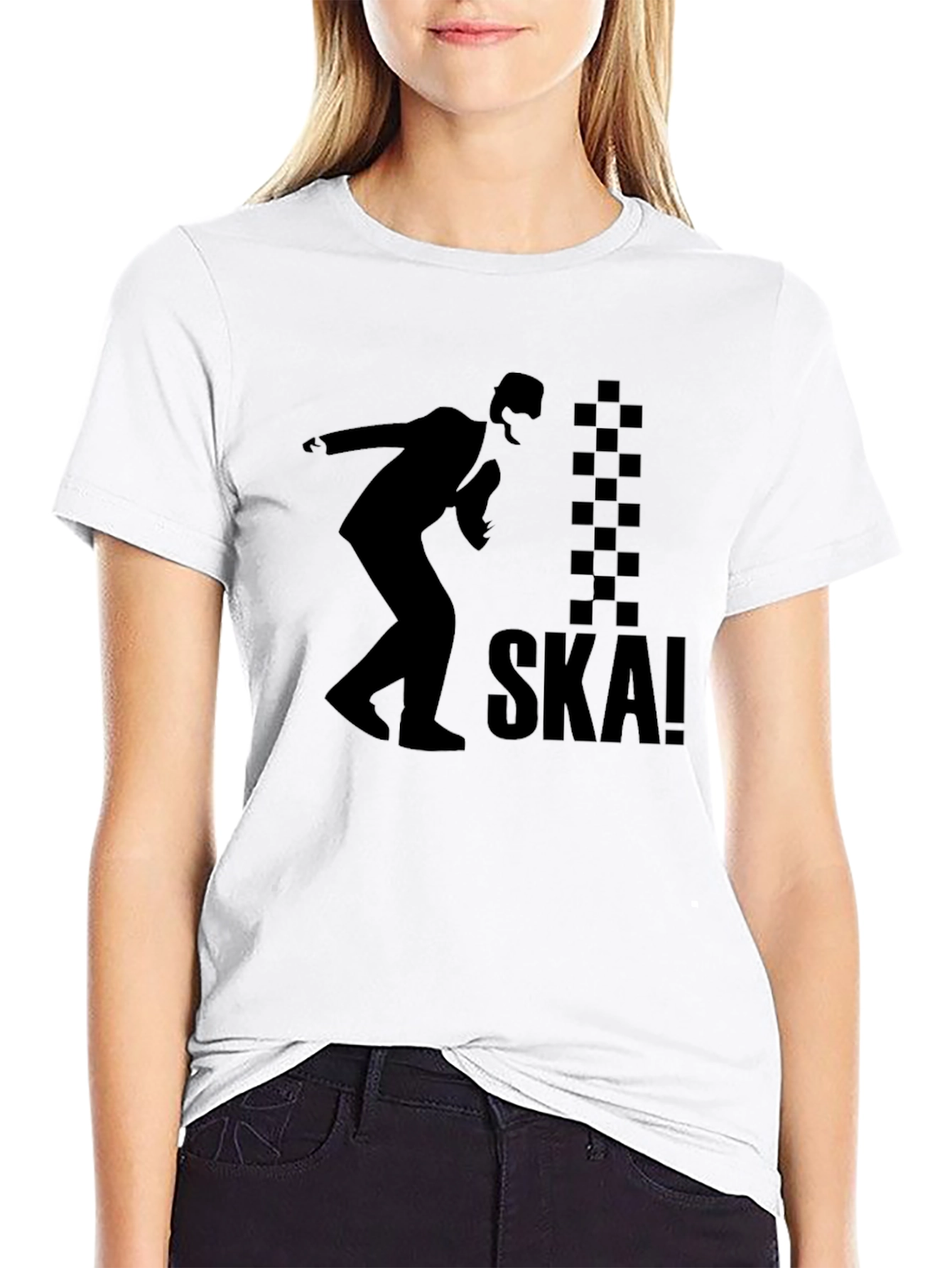 Ska Dance Silhouette Black T-Shirt