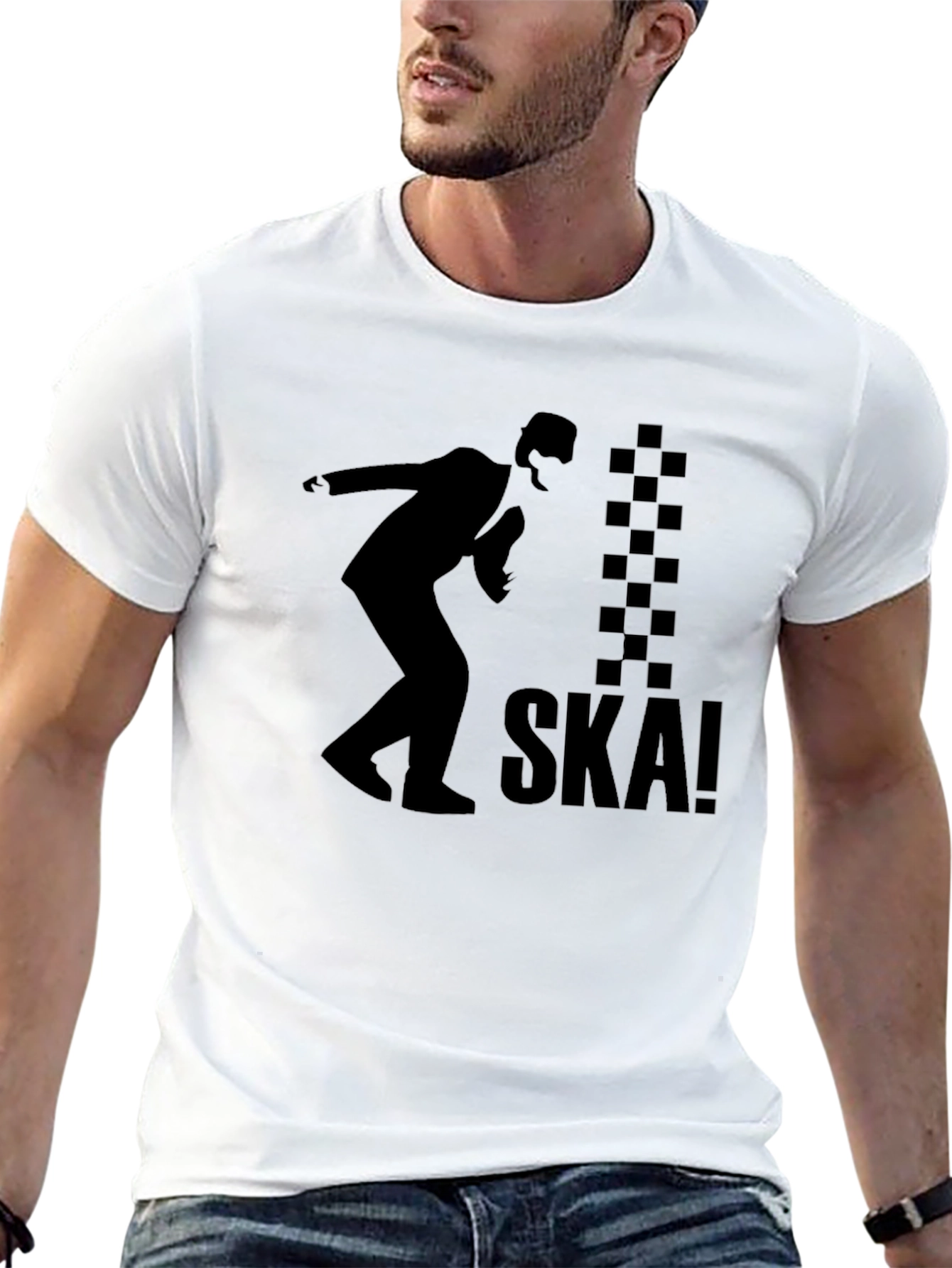 Ska Dance Silhouette Black T-Shirt