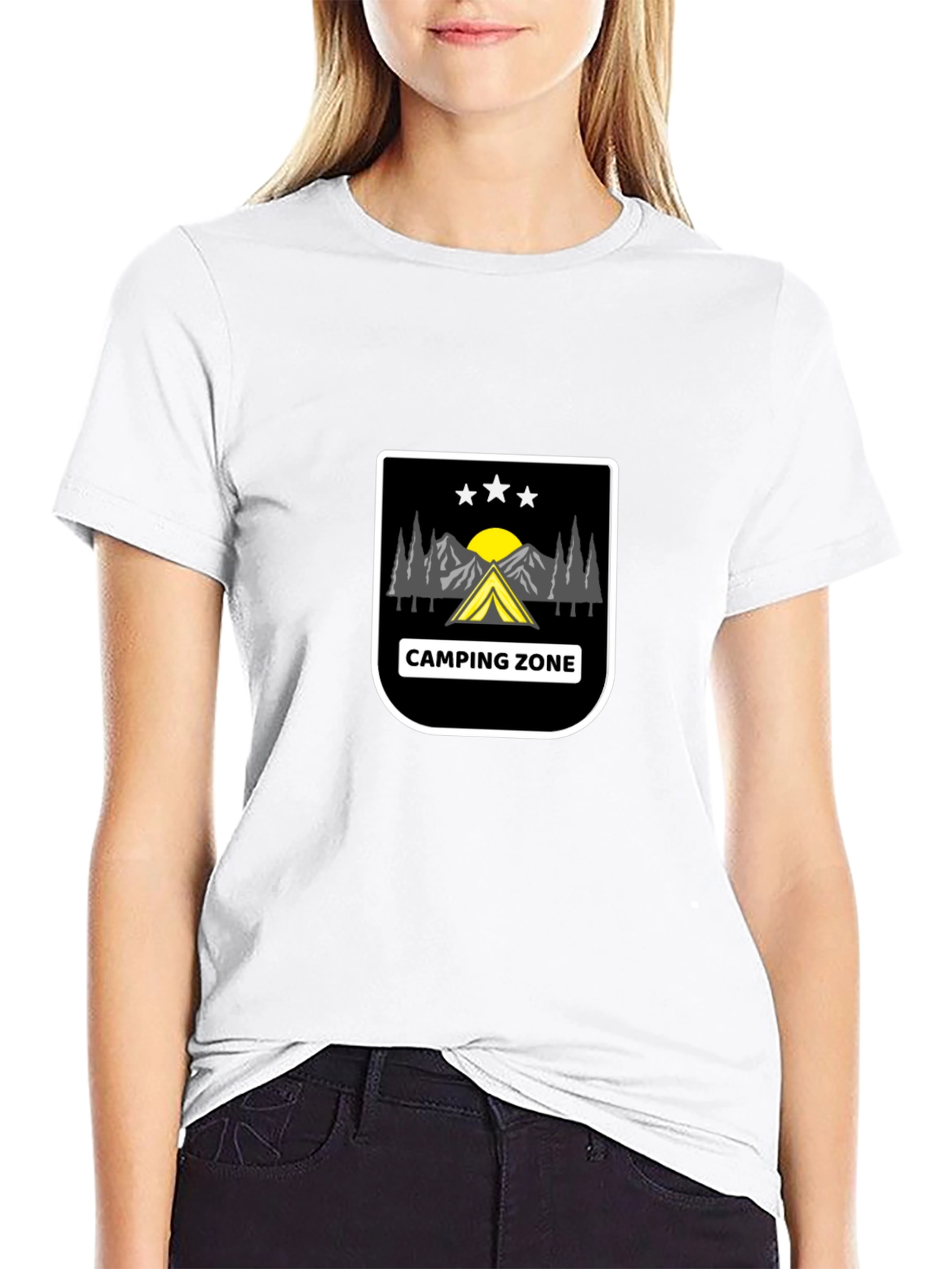 Camping Zone Graphic Tee - Adventure Awaits!