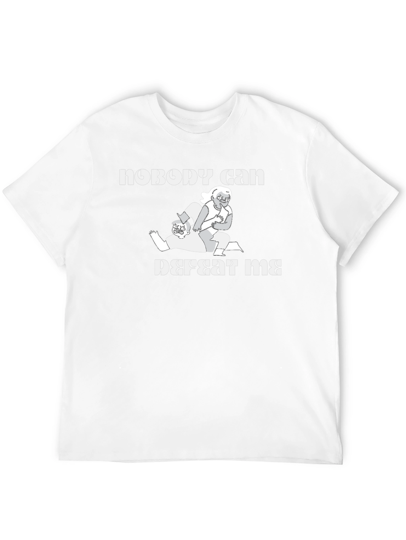 Nobody Can Defeat Me T-Shirt