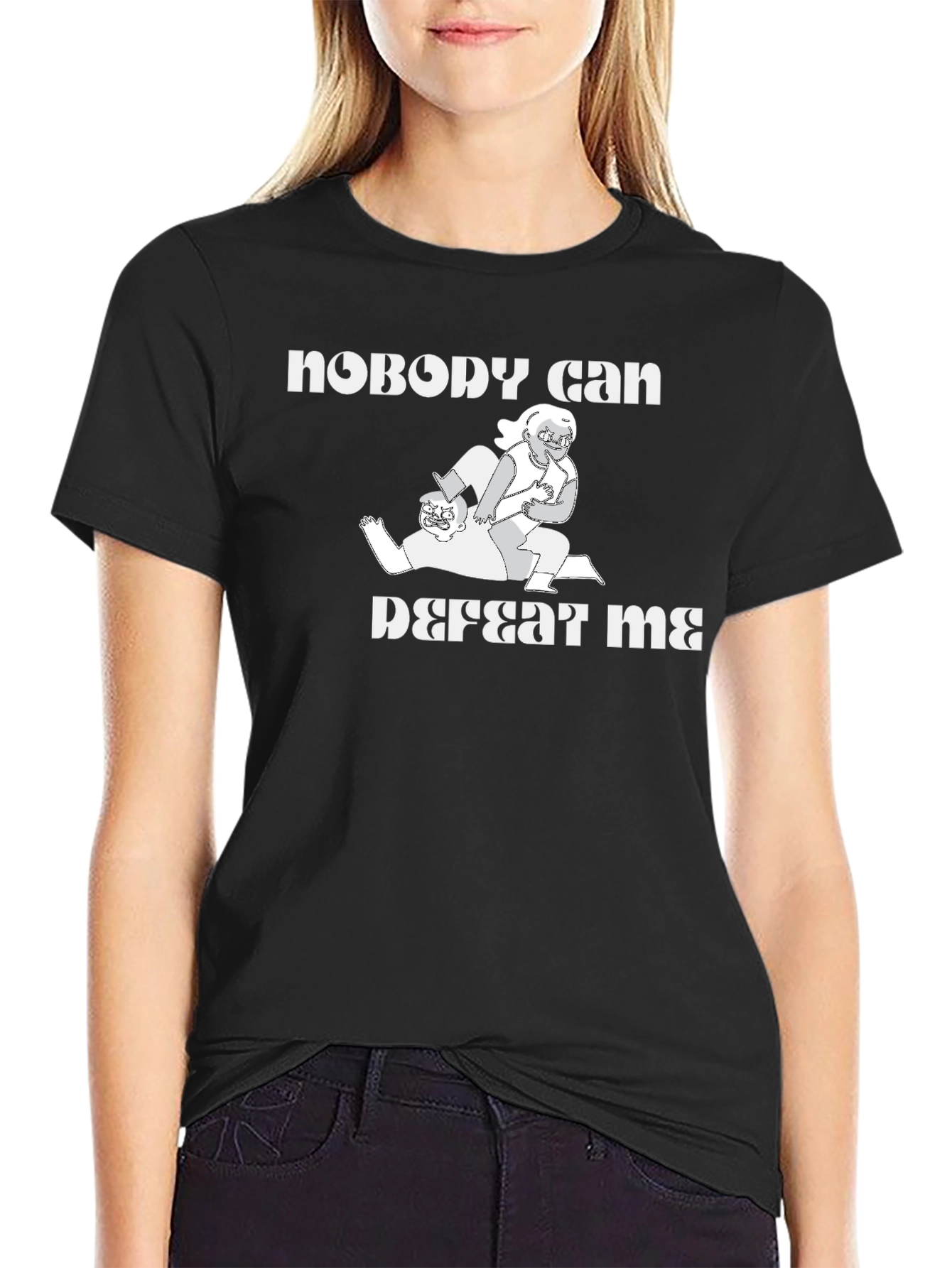 Nobody Can Defeat Me T-Shirt