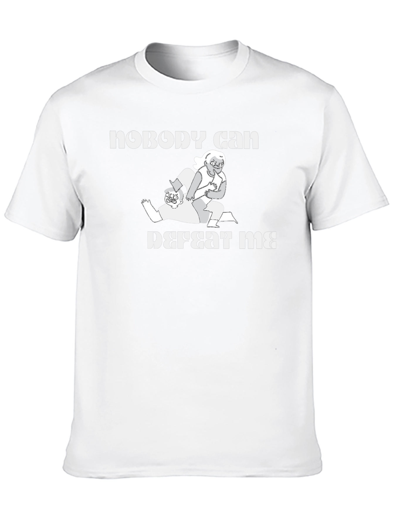 Nobody Can Defeat Me T-Shirt
