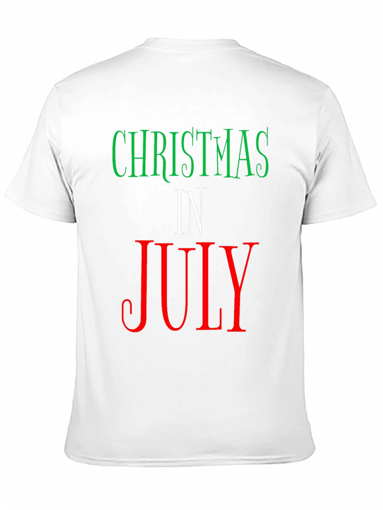 Christmas In July Graphic Tee - Holiday T-Shirt