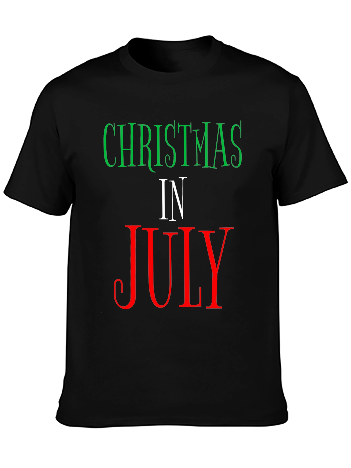 Christmas In July Graphic Tee - Holiday T-Shirt