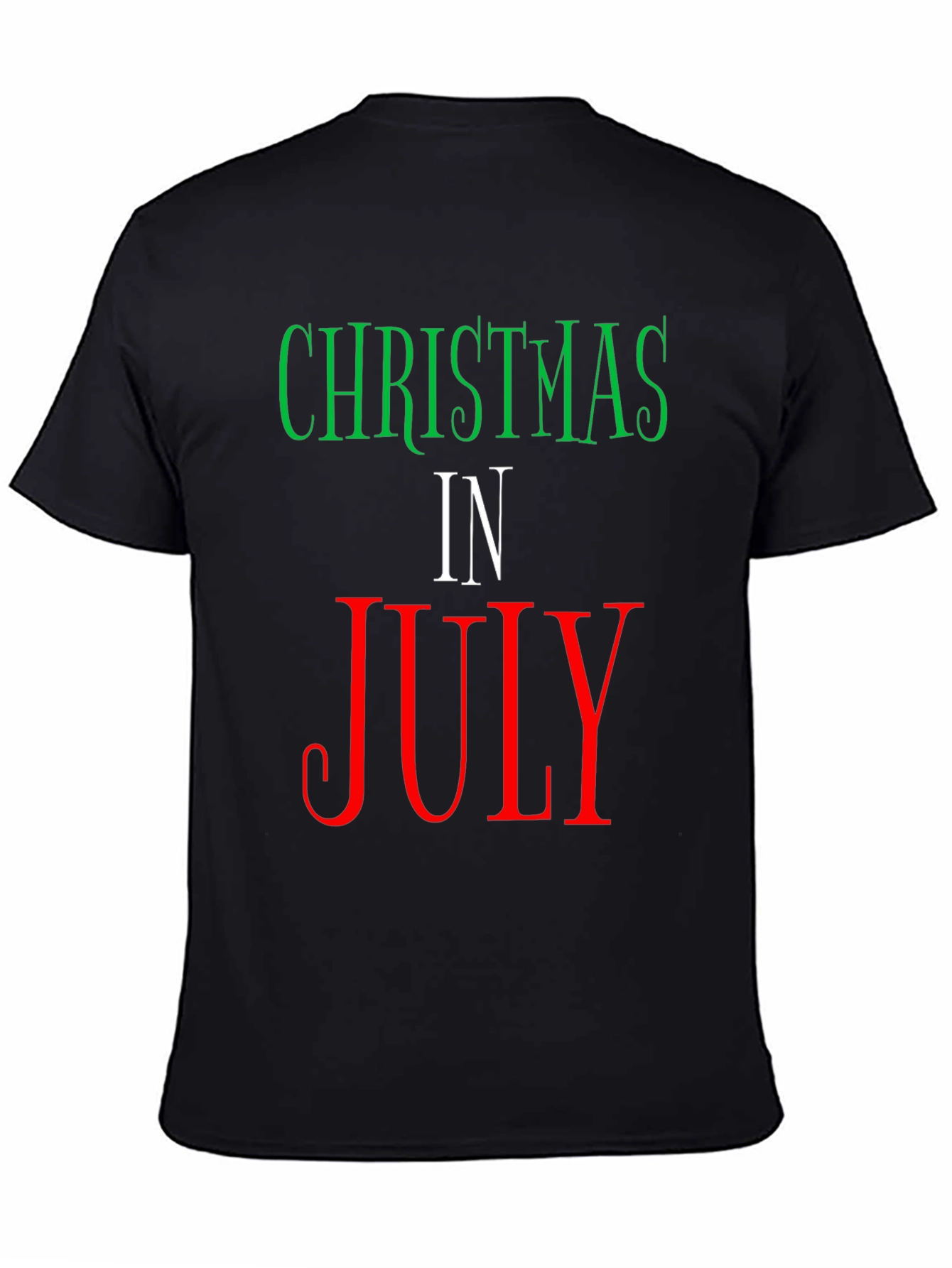 Christmas In July Graphic Tee - Holiday T-Shirt