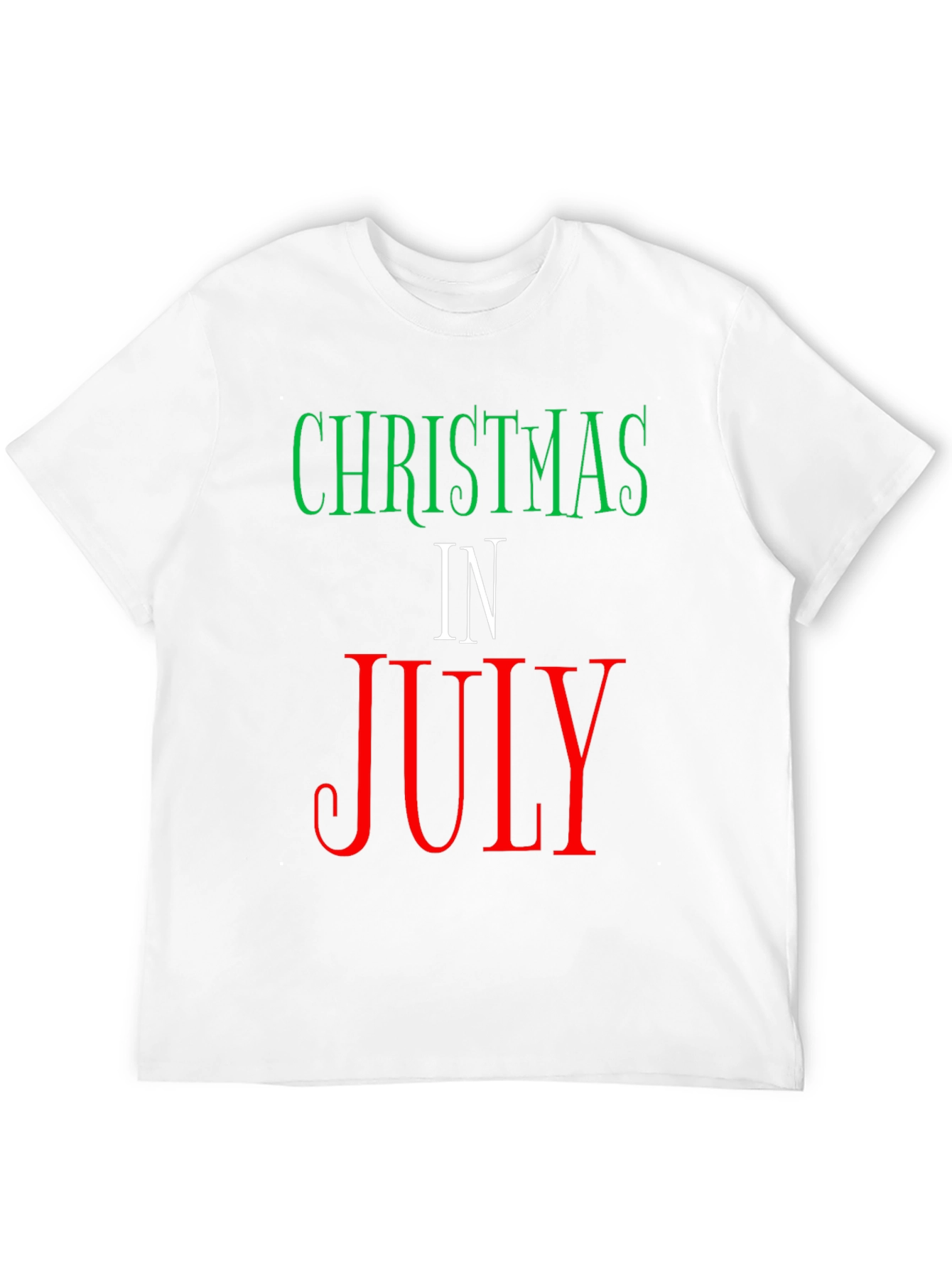 Christmas In July Graphic Tee - Holiday T-Shirt