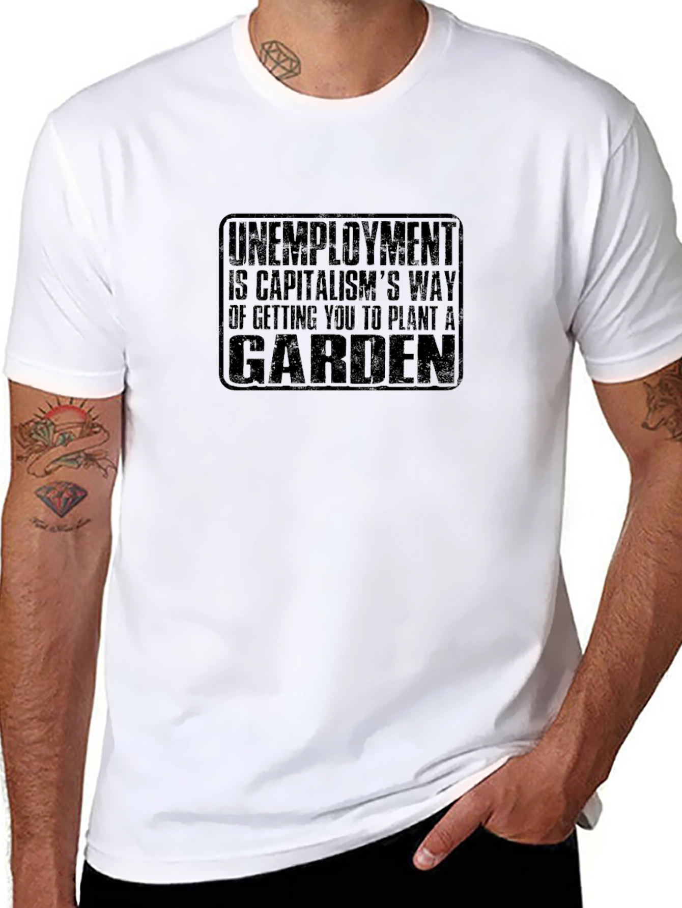 Unemployment Garden T-Shirt