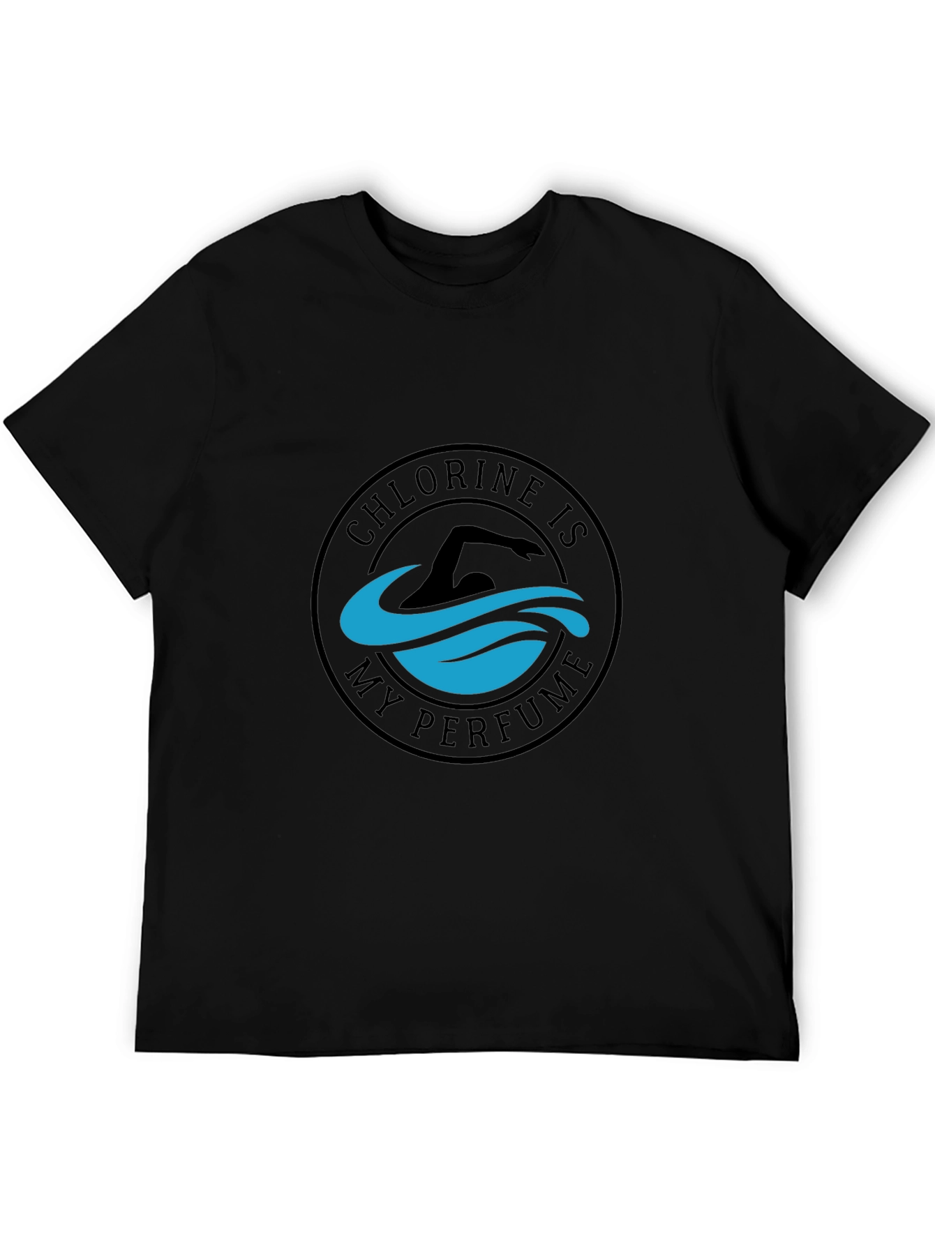 Chlorine is My Perfume Swimmer T-Shirt
